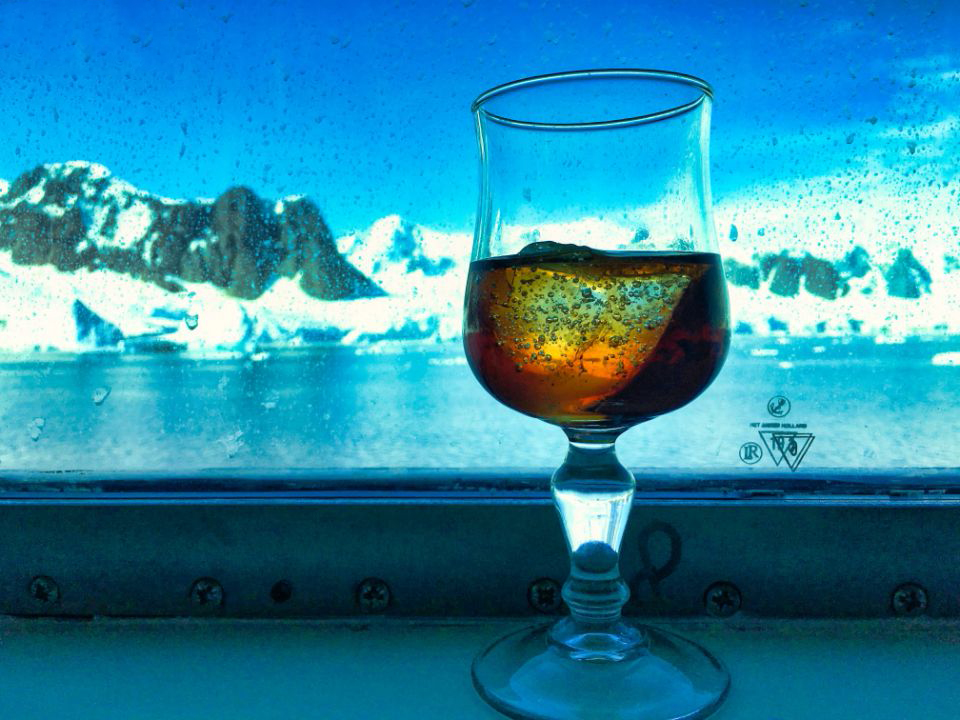 南极旅途供应的饮料